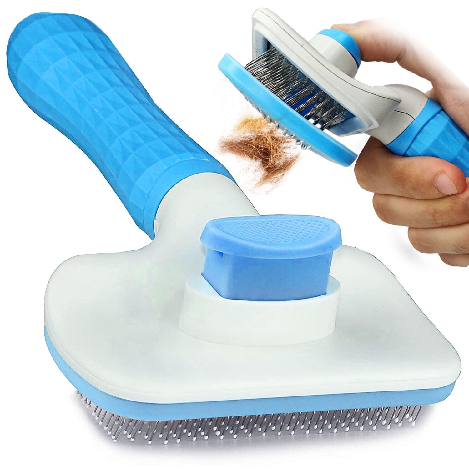 handle shedding
cleaning tool
cat hiar brush
Pet grooming brush
Shedding brush
Dog hair remover
Cat grooming tool
Self-cleaning brush
Fur detangling brush
Deshedding comb
Pet fur brush
Grooming comb