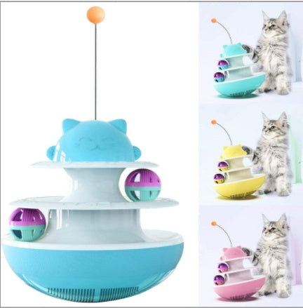 cat track toy  Interactive cat track toy  Cat ball track toy  Rolling cat track toy  Multi-level cat track toy  Cat chase track toy  Cat tunnel track toy  Motorized cat track toy  Durable cat track toy  Cat race track toy