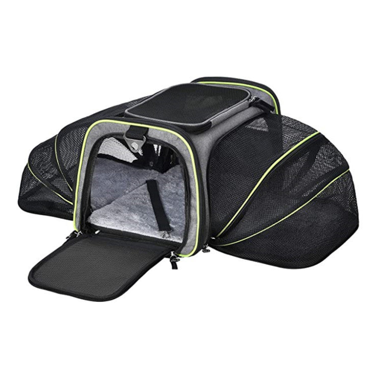 Soft Dog Carrier  opened doors  carrier for cat  Airline Expandable  Hard shell cat carrier  Cat transport carrier  Soft-sided pet carrier  Portable cat carrier  cat travel bag